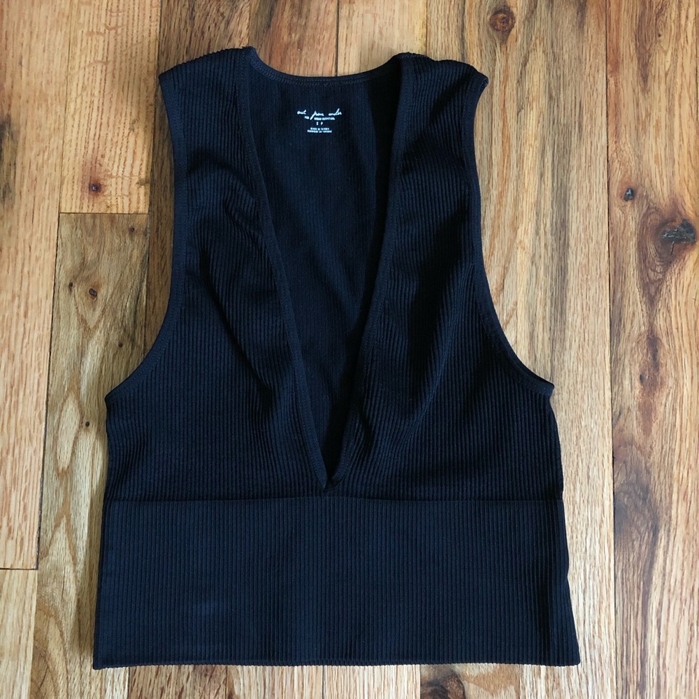 Out From Under V Neck Top